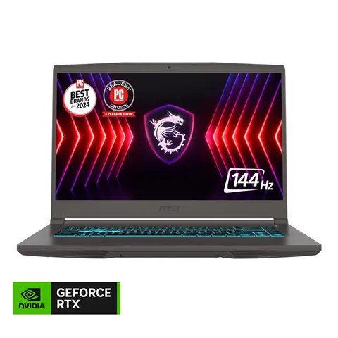 MES DEL GAMER Notebook MSI Thin 15 Intel Core I5 12450H | 8GB DDR4 | RTX2050 4Gb | 512Gb NVME | 15.6 FHD 144Hz | Win11