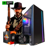 HOT SALE PC Gamer Armada | AMD Ryzen 5 5500 + 16GB DDR4 + GeForce RTX 3050 6GB + 512GB NVME