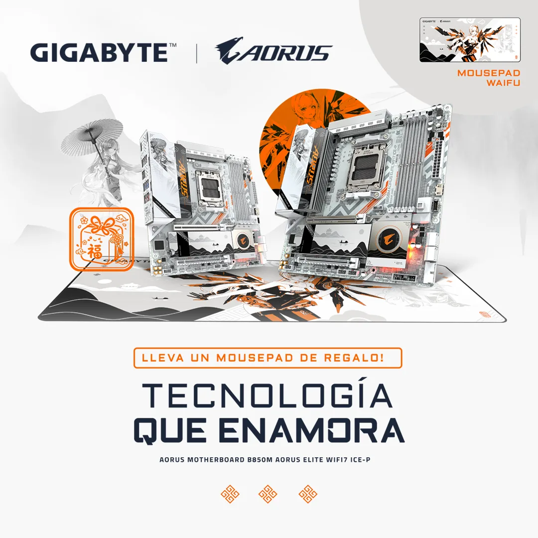 Motherboard Gigabyte B850m Aorus Elite Wifi7 Ice-p