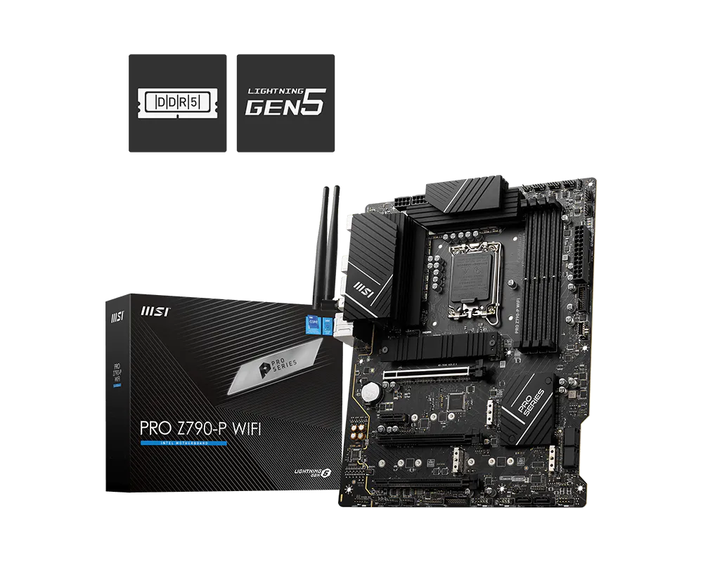 Motherboard Msi Pro Z790-p Wifi Ddr5 Lga 1700