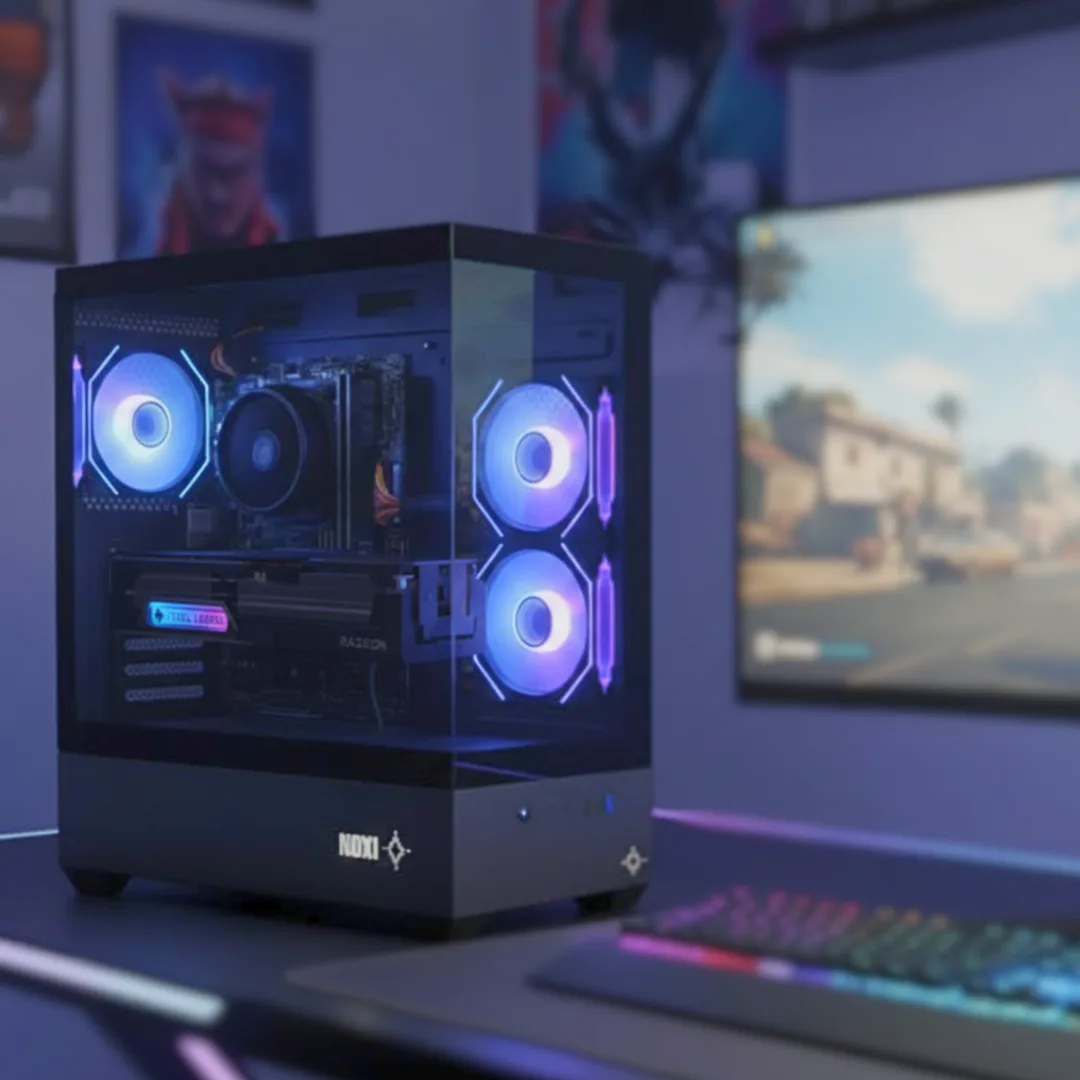 Noxi Gaming Pc Amd Ryzen 5 8600g | 32 Gb | 1 Tb Nvme | Rx 9060 Xt