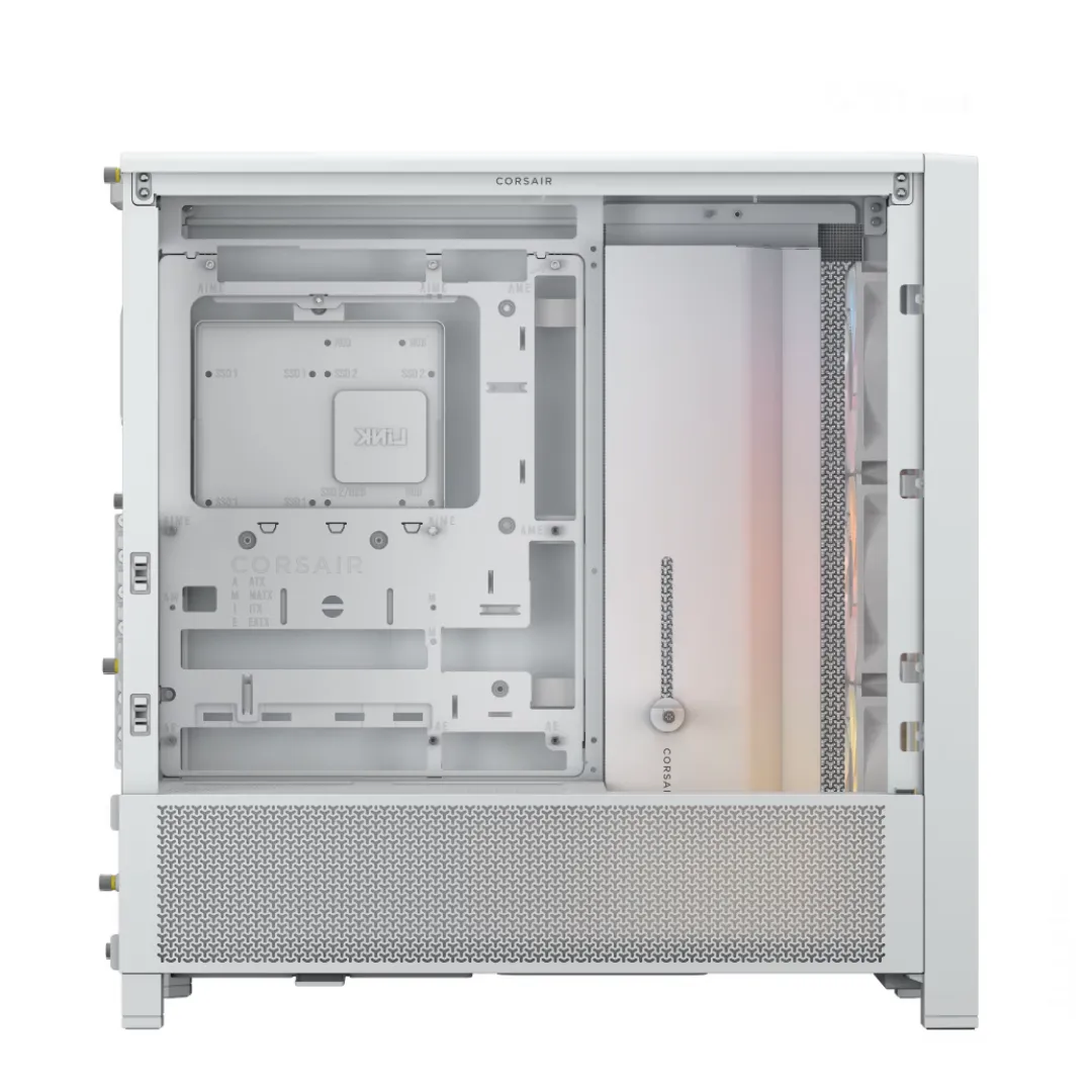 Gabinete Corsair 4000d Rs Argb White