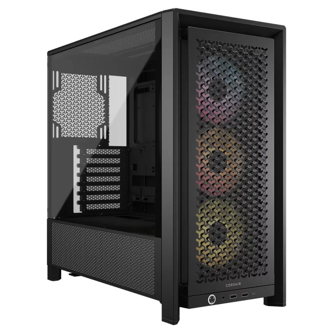 Gabinete Corsair 4000d Rs Argb Black