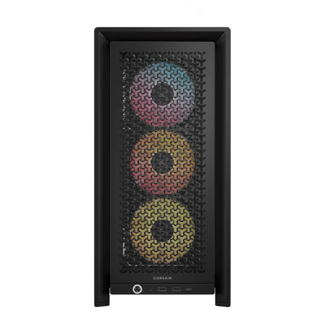 Gabinete Corsair 4000d Rs Argb Black