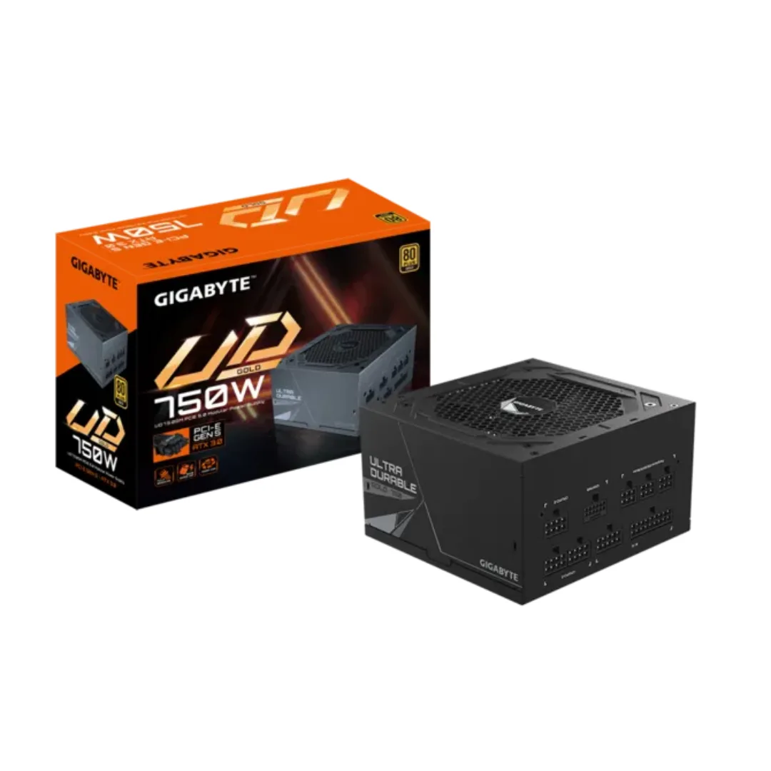 Fuente Gigabyte 750w Ud750gm 80 Plus Gold Full Modular