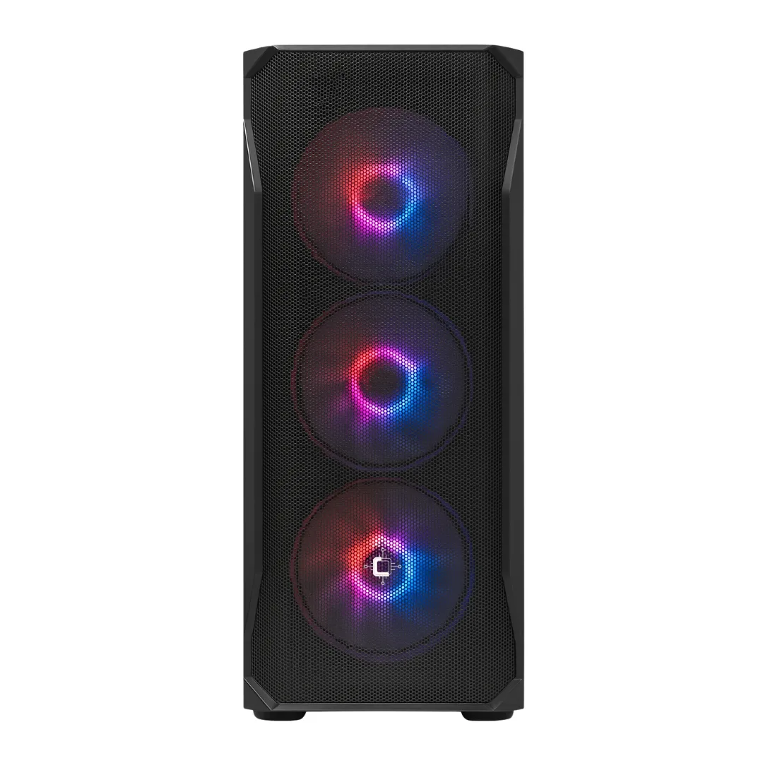 Gabinete Noxi Gaming Hika Negro 4x120mm Argb Fans