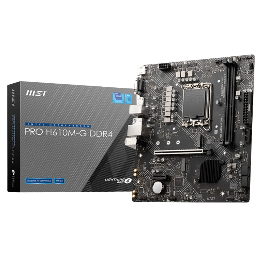 Mother Msi H610m-g Pro Am4 Ddr4