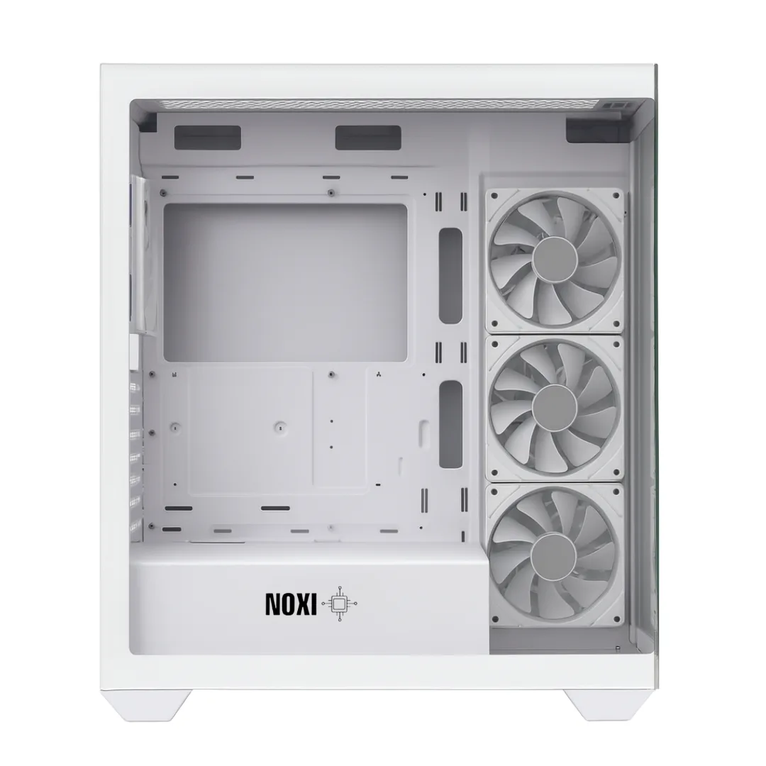 Gabinete Noxi Gaming Kuma Blanco 4x120mm Argb Fans