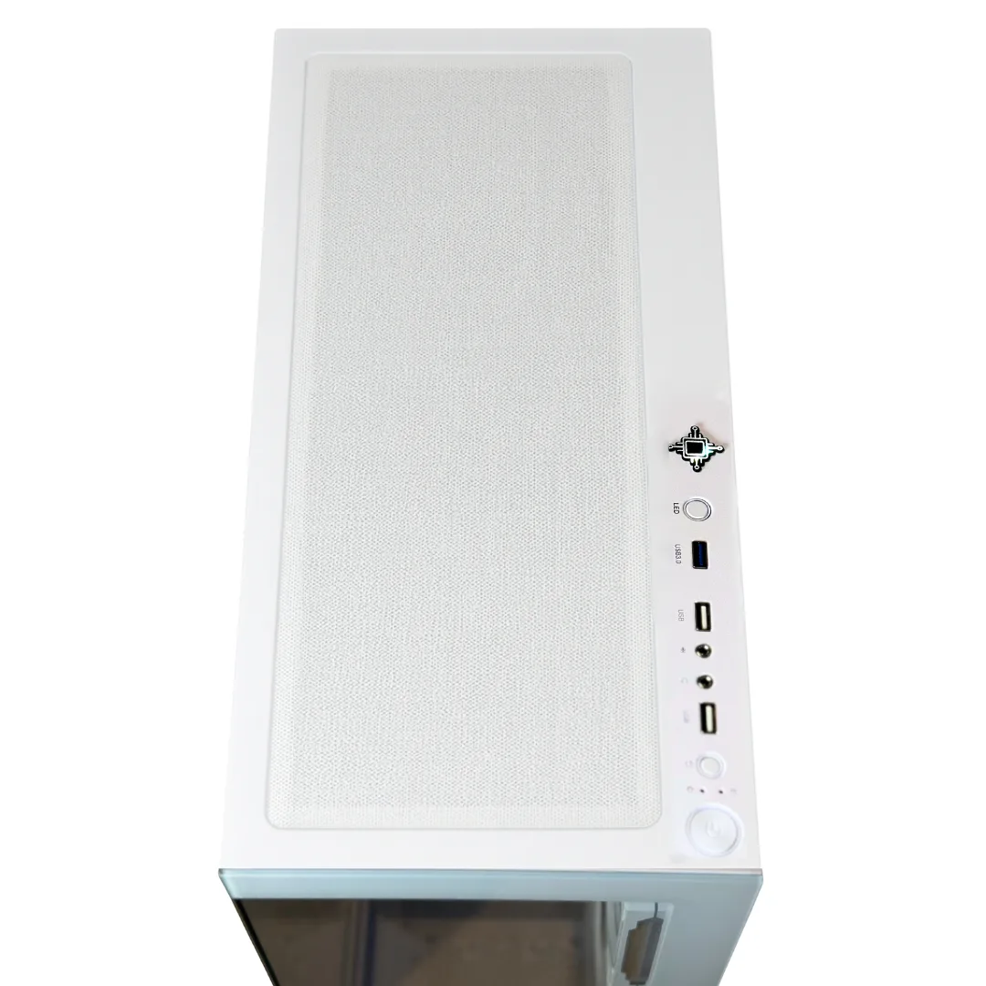 Gabinete Noxi Gaming Kuma Blanco 4x120mm Argb Fans