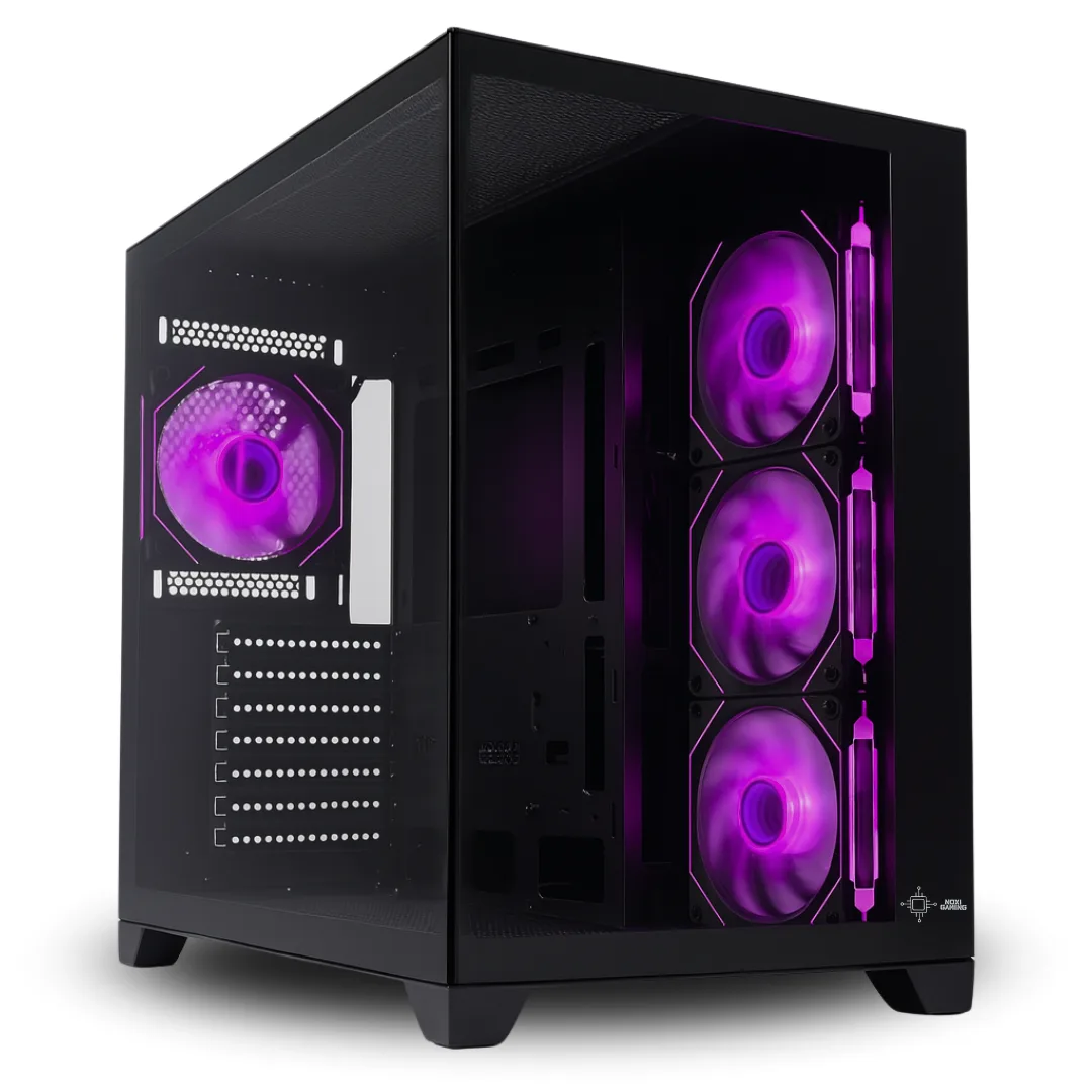 Gabinete Noxi Gaming Jolt Negro 4x120mm Argb Fans