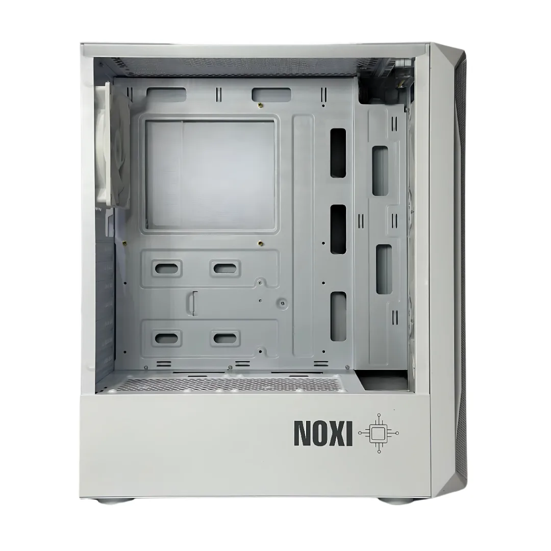 Gabinete Noxi Gaming Hika Blanco 4x120mm Argb Fans