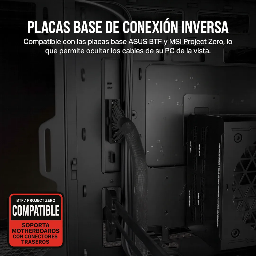 Gabinete Noxi Gaming Jolt Negro 4x120mm Argb Fans