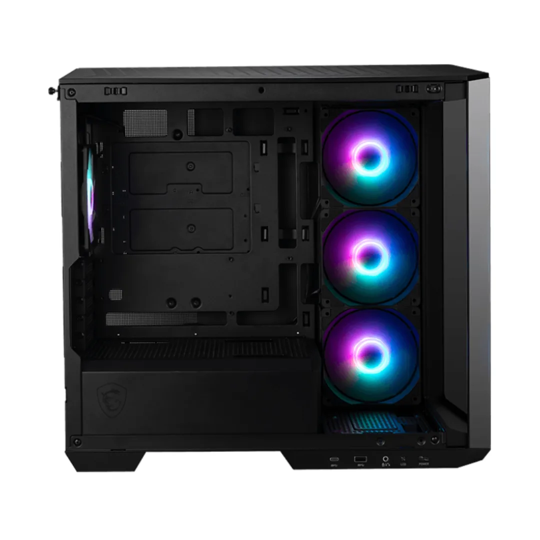 Gabinete Msi Mag Pano Negro M100r Pz 4x120mm Argb Fans
