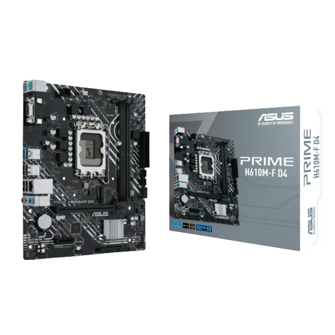 Mother Asus Prime H610m-f D4 R2.0 Lga1700 Ddr4