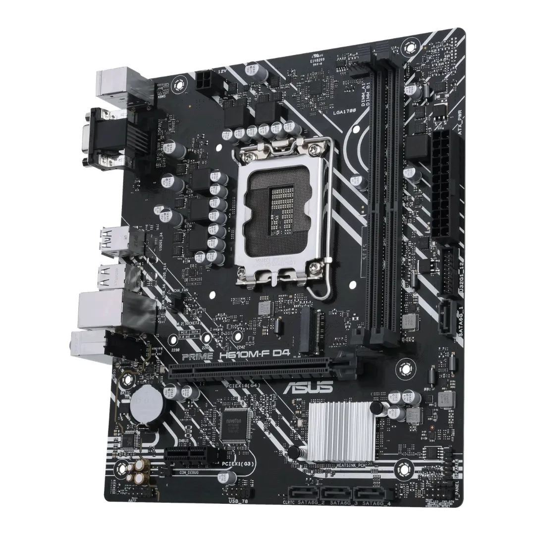 Mother Asus Prime H610m-f D4 R2.0 Lga1700 Ddr4