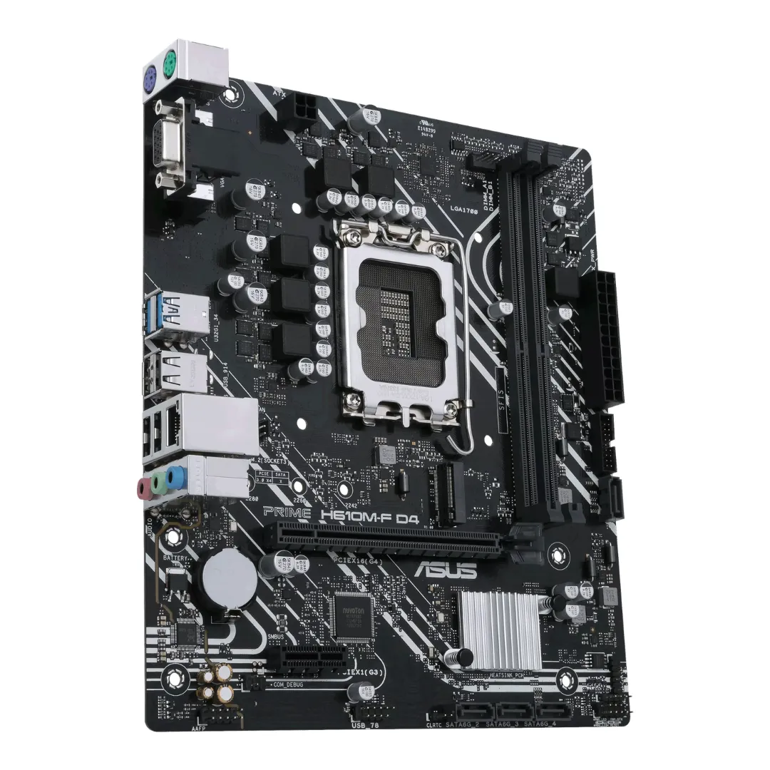 Mother Asus Prime H610m-f D4 R2.0 Lga1700 Ddr4