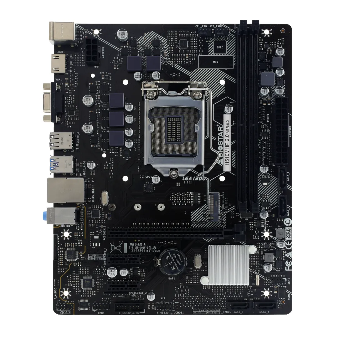 Mother Biostar H510mhp 2.0 Lga1200 Ddr4