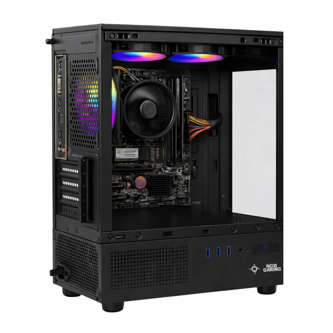 Noxi Gaming Pc Amd Ryzen 7 5700g | 16 Gb | 512 Gb | Wifi | Monitor 24 Xpg 120hz