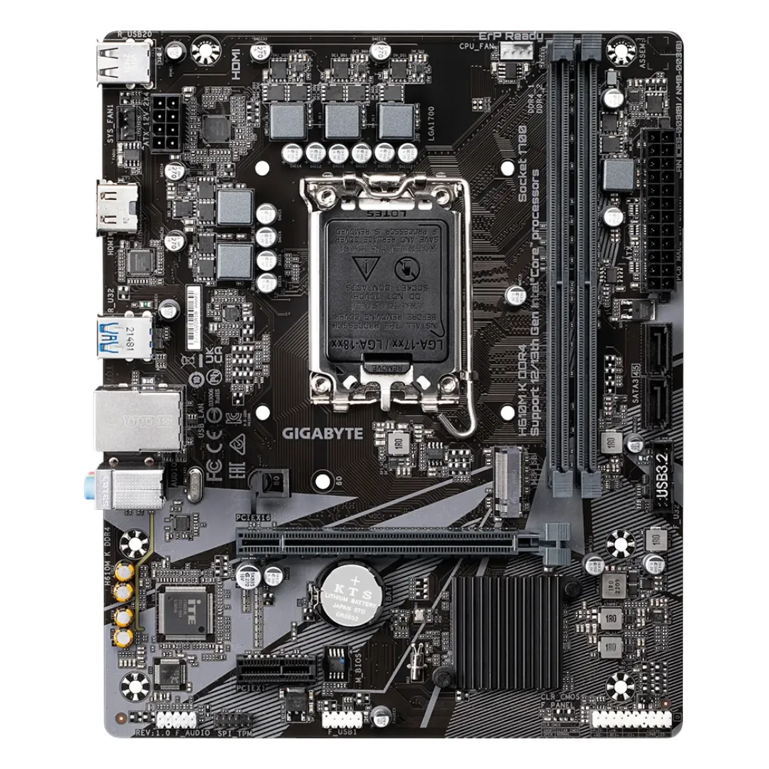 Mother Gigabyte H610m-k Lga 1700 Ddr4