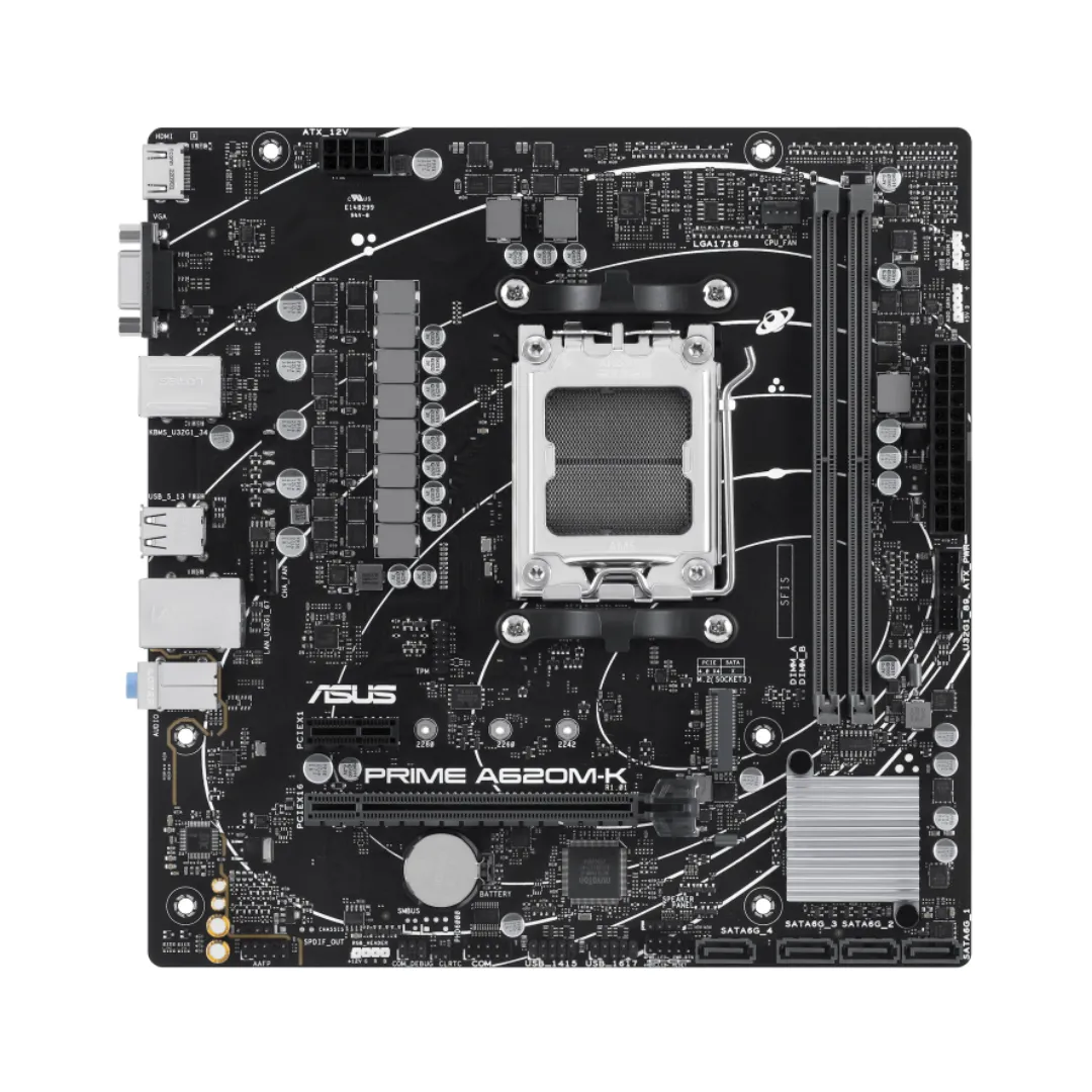 Mother Asus Prime A620m-k Am5