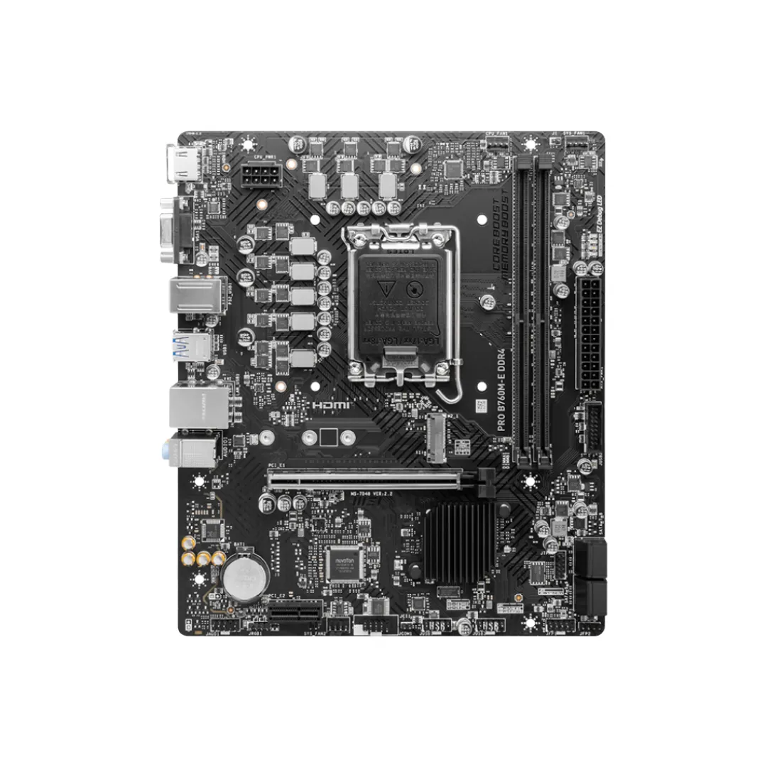 Mother Msi B760m-e Pro Lga1700 Ddr4