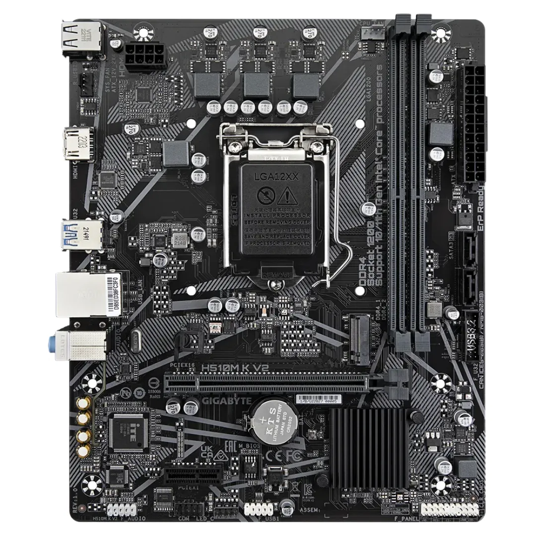 Mother Gigabyte H510m-k V2 Lga 1200 Ddr4