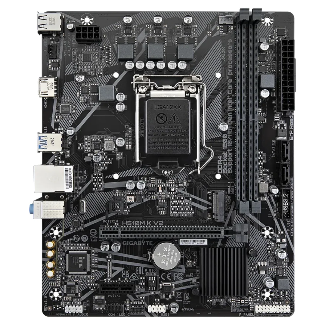 Mother Gigabyte H510m-k V2 Lga 1200 Ddr4