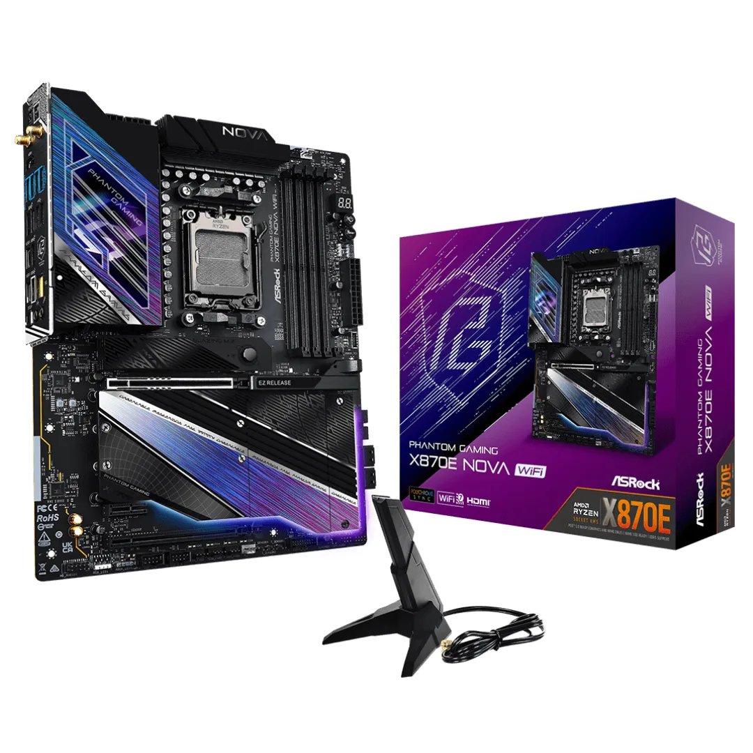 MOTHER ASROCK X870E NOVA WIFI AM5 DDR5