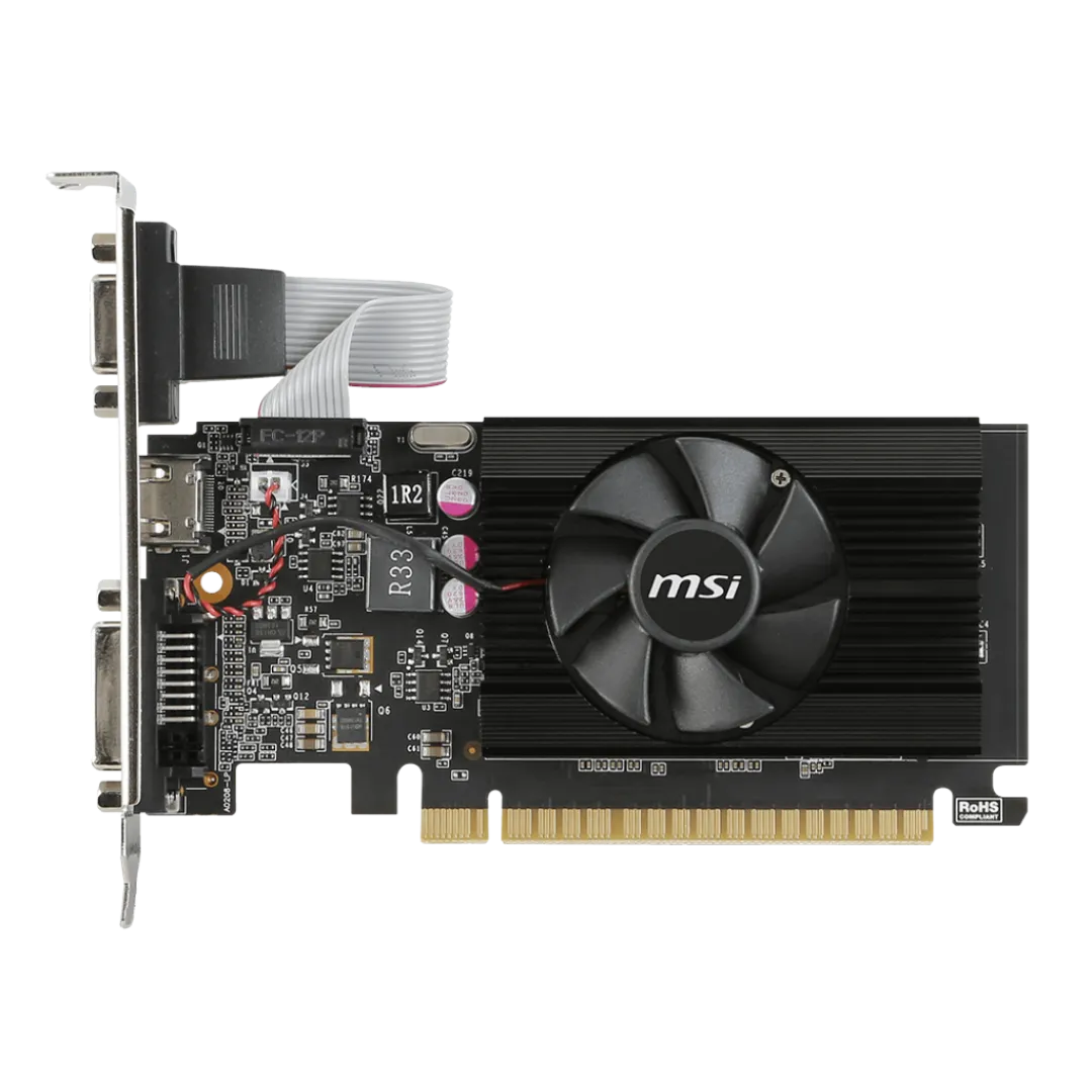 Placa De Video Msi Geforce Gt 710 2gb 1x