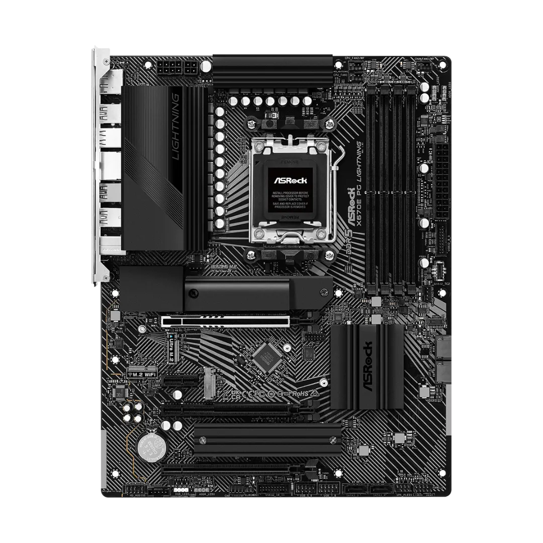 Mother Asrock X670e Pg Lighting Am5 Ddr5