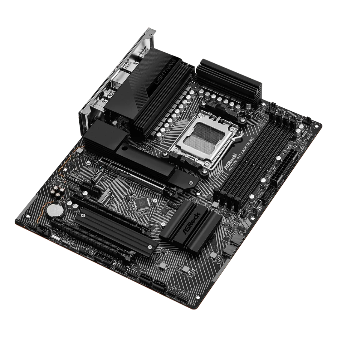 Mother Asrock X670e Pg Lighting Am5 Ddr5