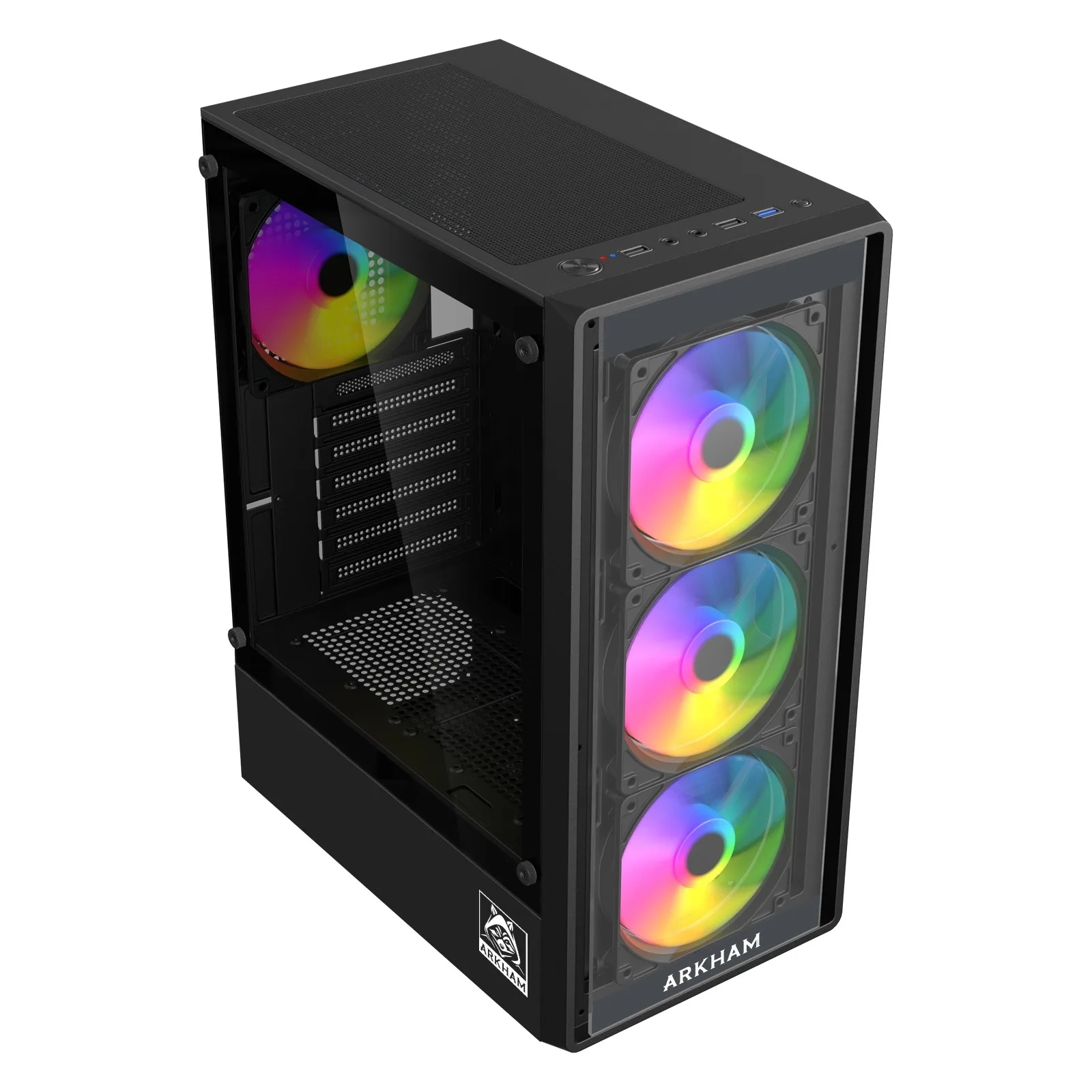Gabinete Arkham Cancri Eco 4x120mm Argb Fans Atx - Outlet -