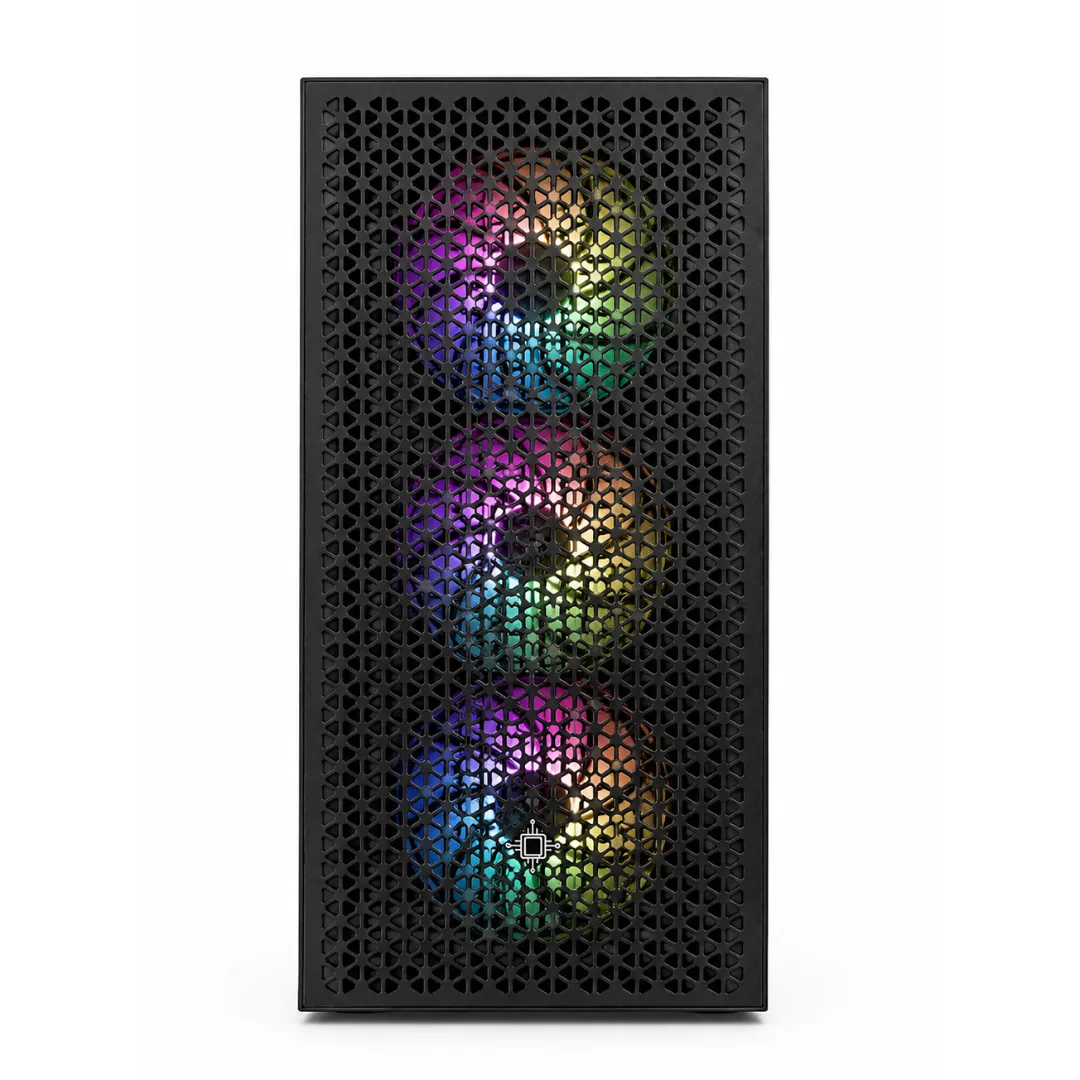 Gabinete Noxi Hika 4x120mm Rgb Fan - Outlet -