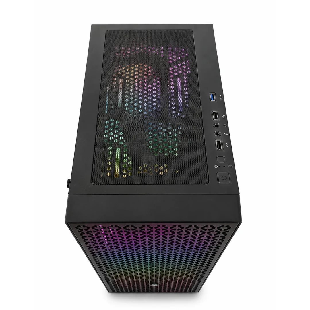 Gabinete Noxi Hika 4x120mm Rgb Fan - Outlet -