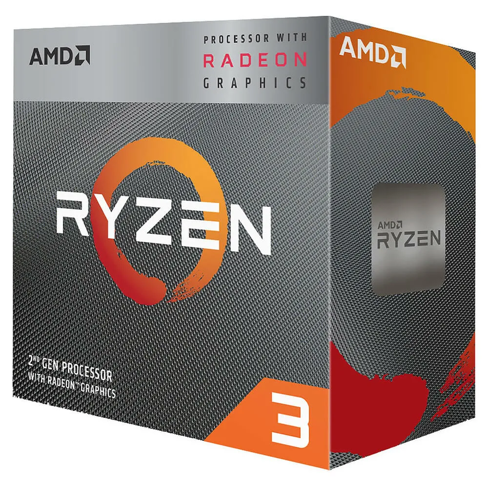 PROCESADOR AMD RYZEN 3 3200G 4 NUCLEOS AM4 C-COOLER Y C-VIDEO