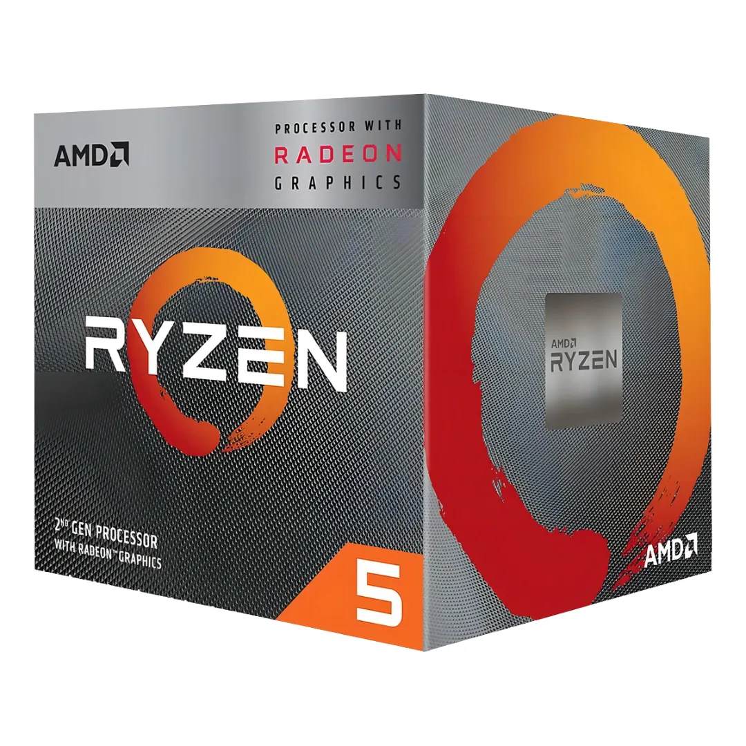 PROCESADOR AMD RYZEN 5 3400G 4 NUCLEOS AM4 C-COOLER Y C-VIDEO