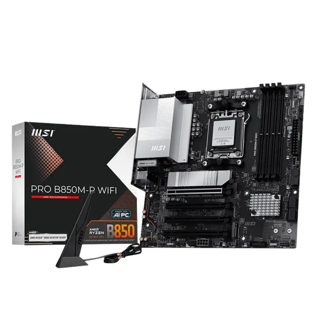 Motherboard Msi Pro B850m-p Wifi Am5 Ddr5