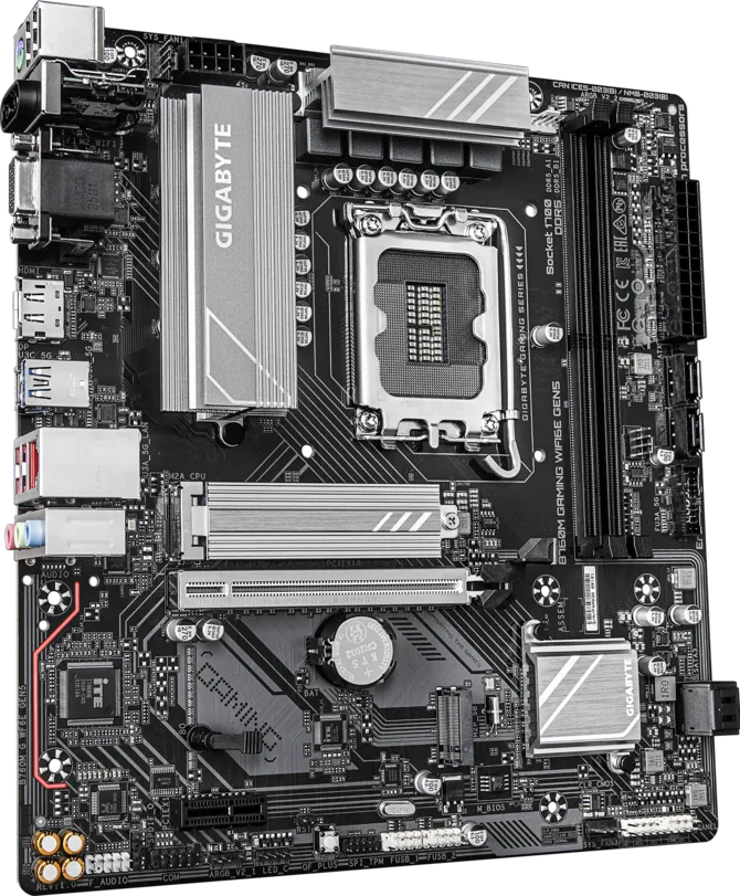 Motherboard Gigabyte B760m Gaming Wifi6e Gen5 Lga1700 Ddr5