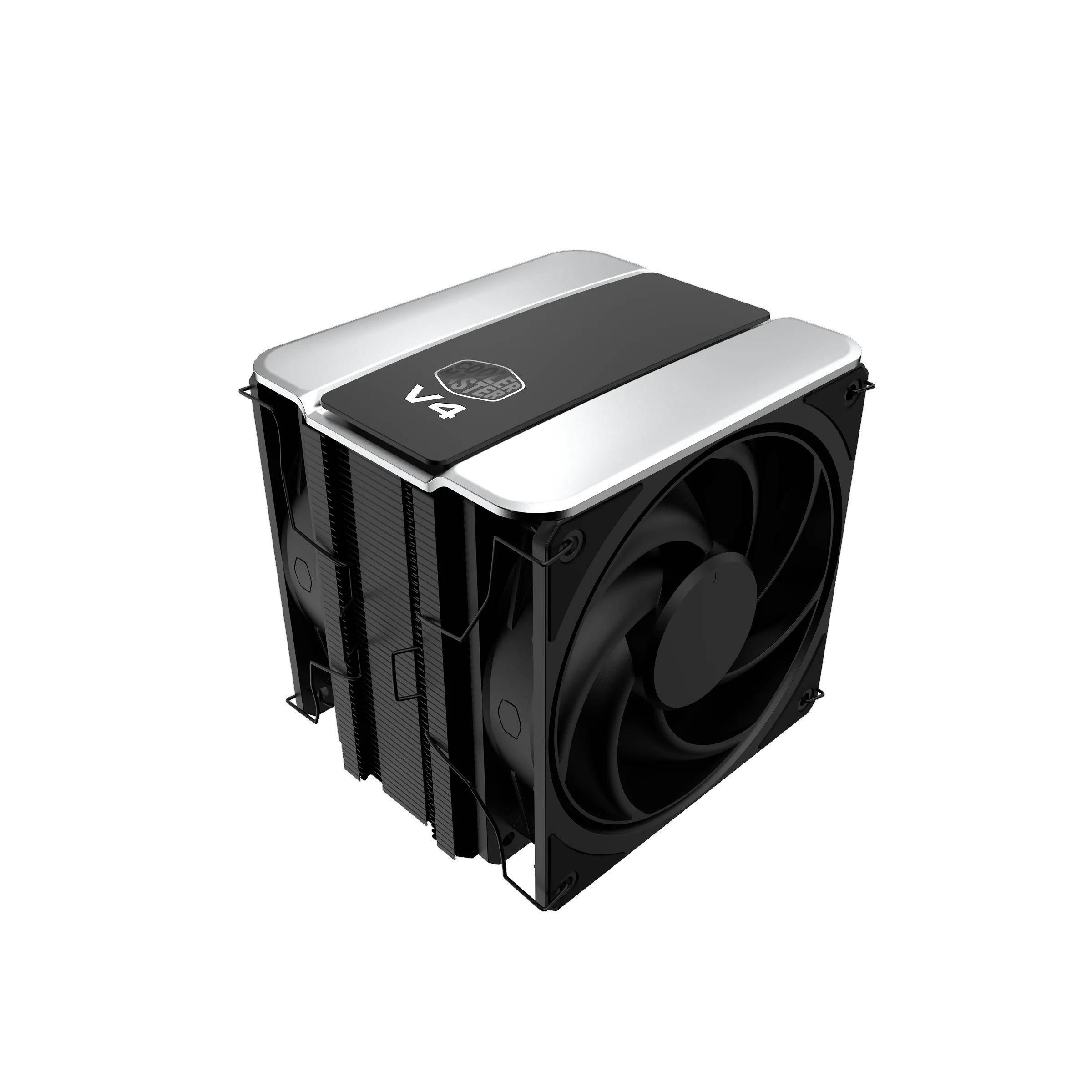 Cpu Cooler Cooler Master V4 Alpha 3dhp Black Dual Fan 120mm