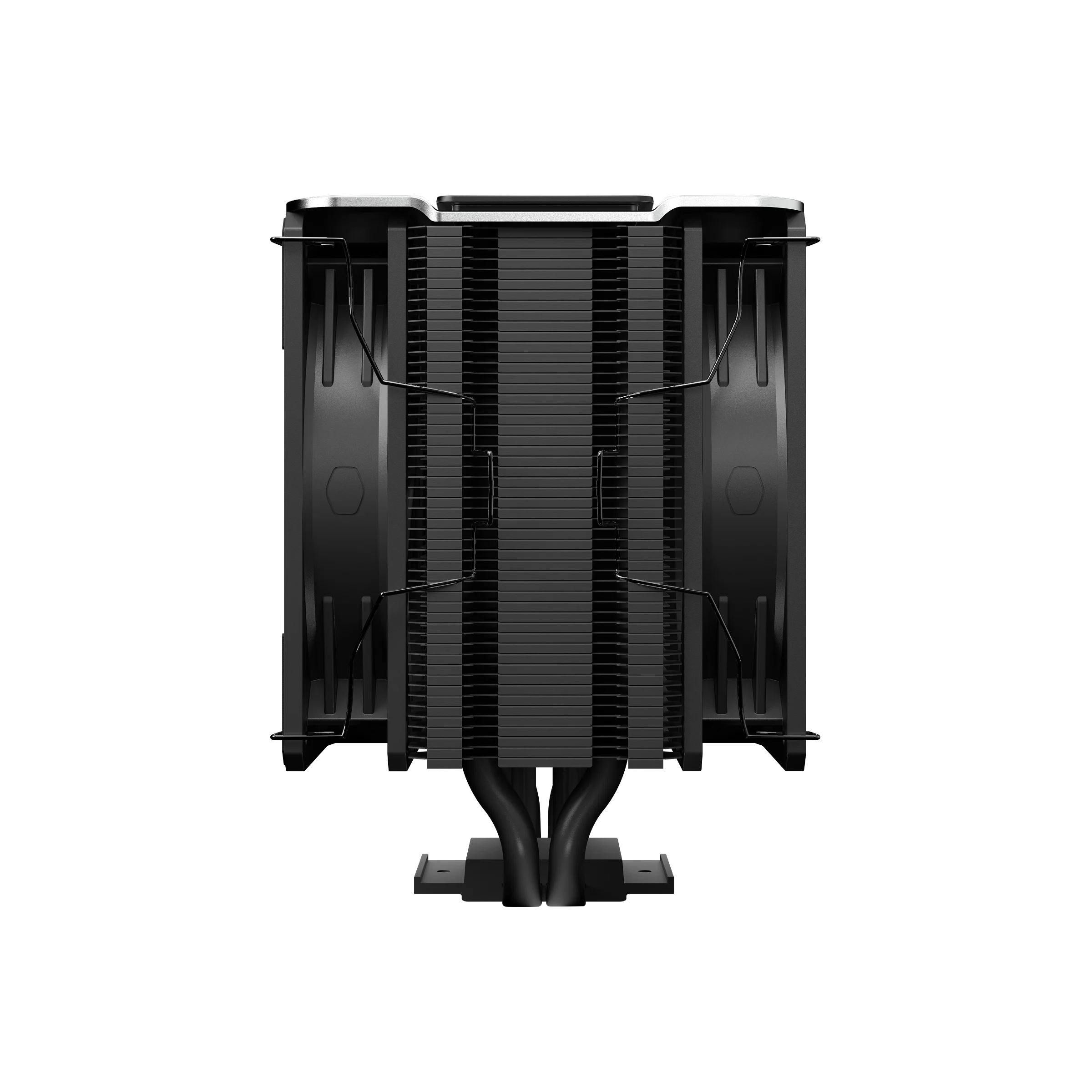 Cpu Cooler Cooler Master V4 Alpha 3dhp Black Dual Fan 120mm
