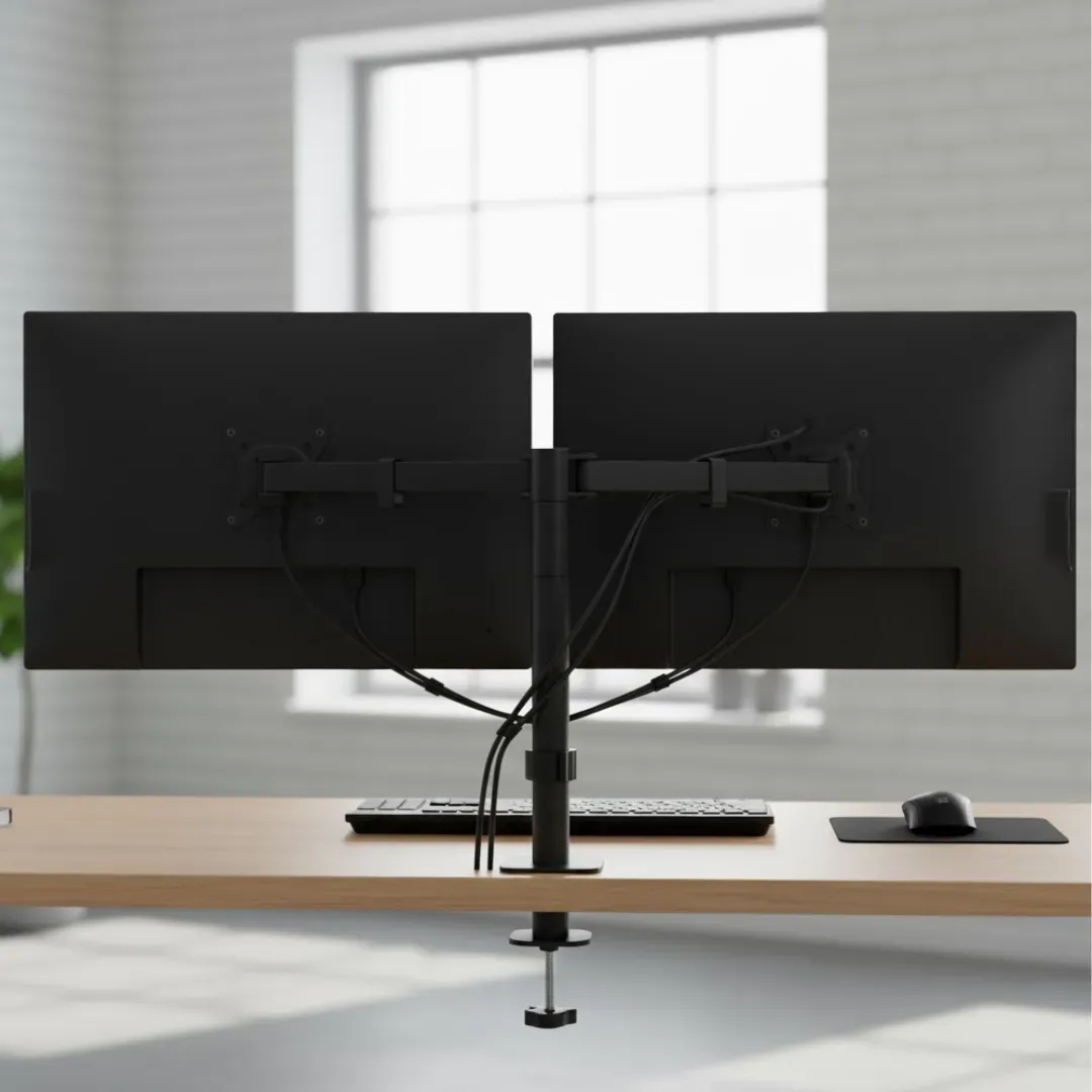 Soporte De Monitor Noxi Doble Fijo