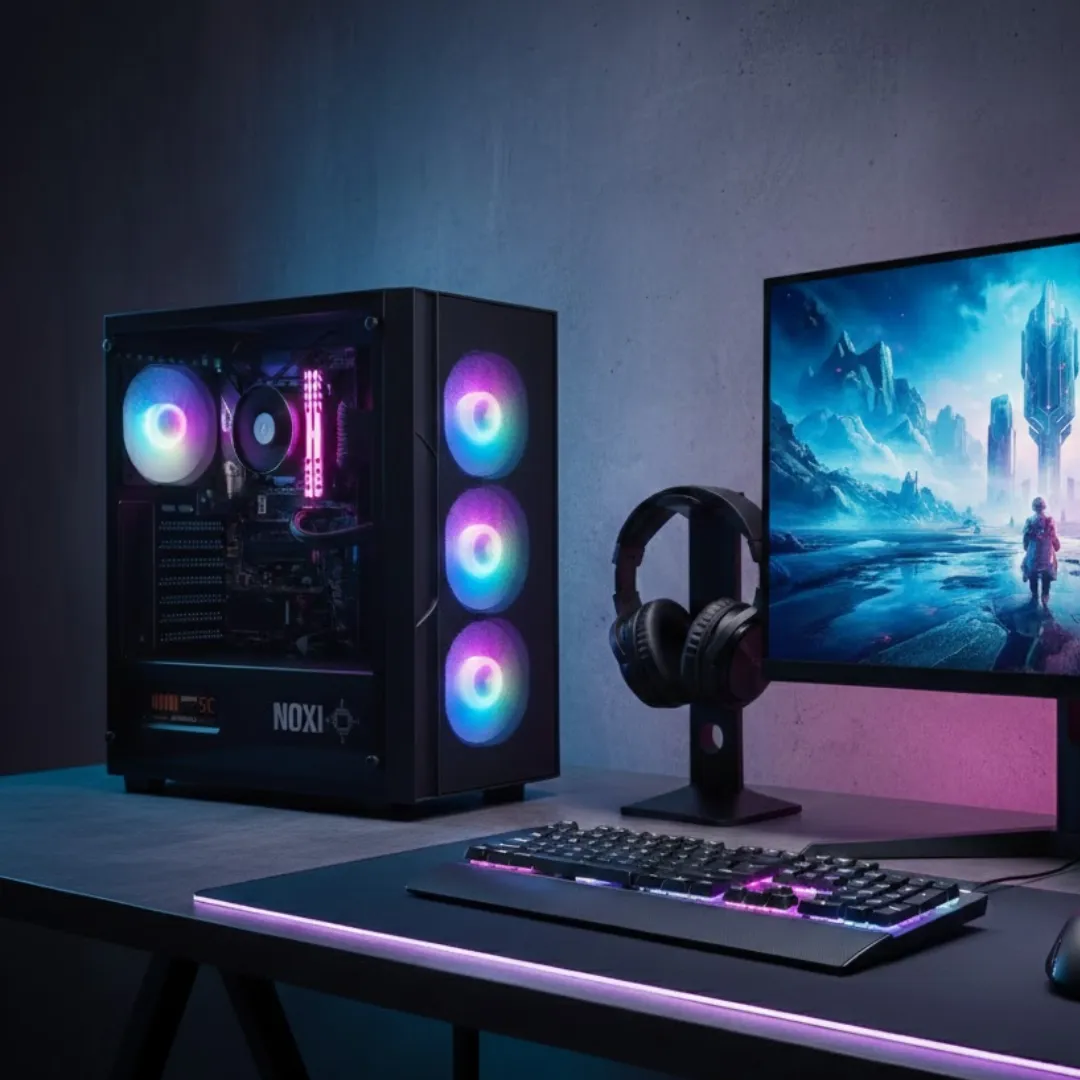 Noxi Gaming Pc Amd Ryzen 5 3400g | 16 Gb | 480gb | Wifi