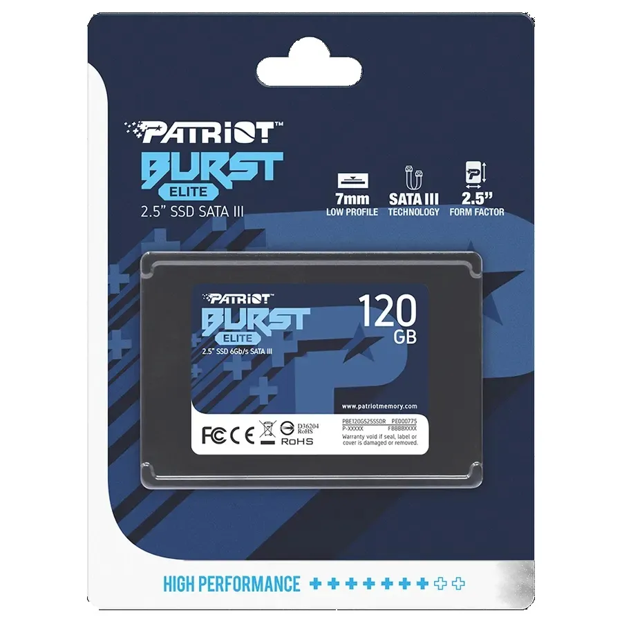 Disco Solido Patriot Busrt Elite Ssd 120gb