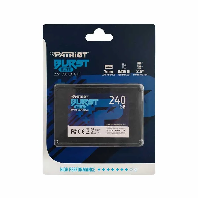 Disco Solido Ssd Patriot 240gb Burst Elite