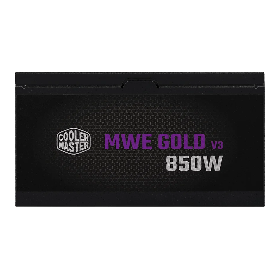 Fuente Cooler Master Mwe Gold V3 Atx 3.1 850w Full Modular 80 Plus Gold Black