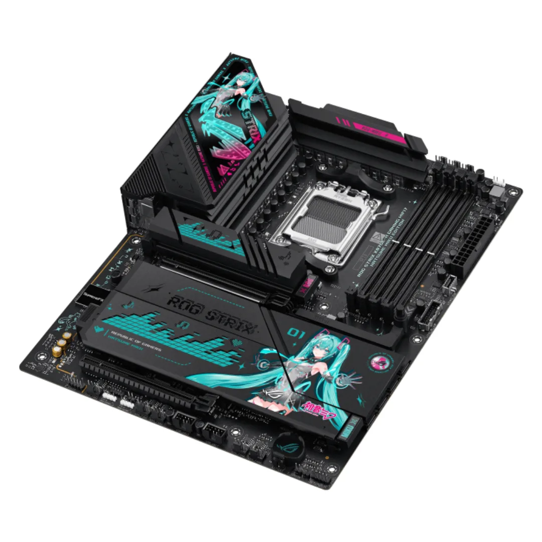 Mother Asus Rog Strix X870e-h Gaming Miku Am5 Ddr5