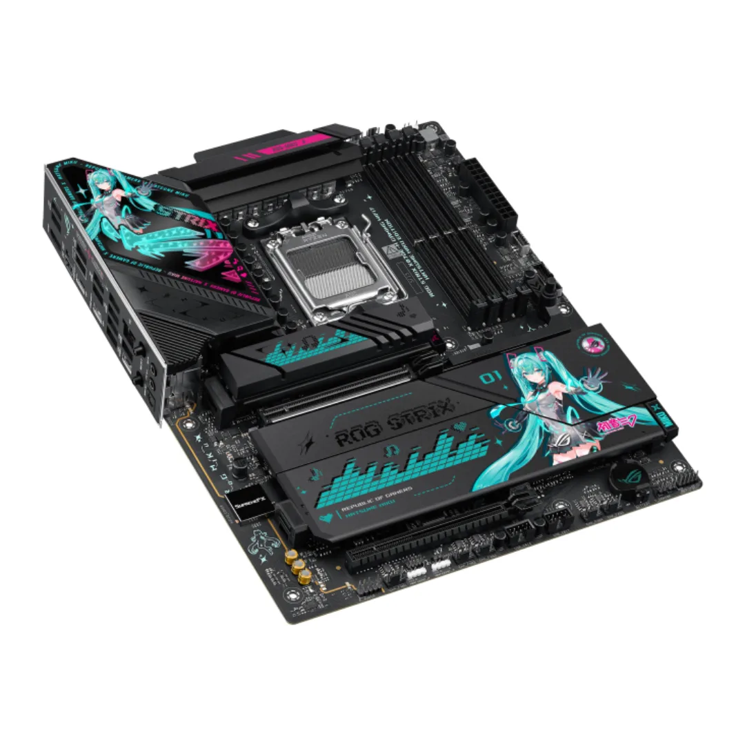 Mother Asus Rog Strix X870e-h Gaming Miku Am5 Ddr5