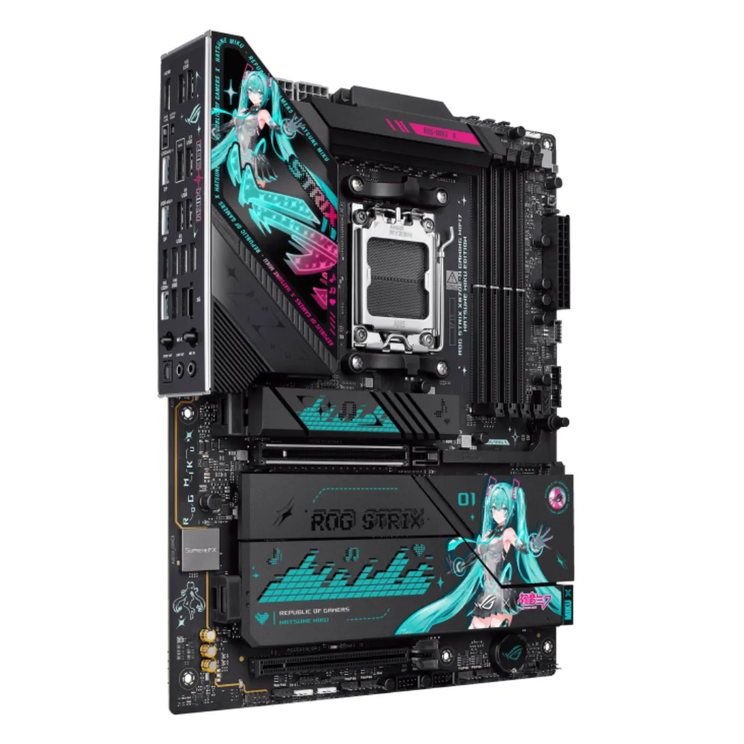 Mother Asus Rog Strix X870e-h Gaming Miku Am5 Ddr5