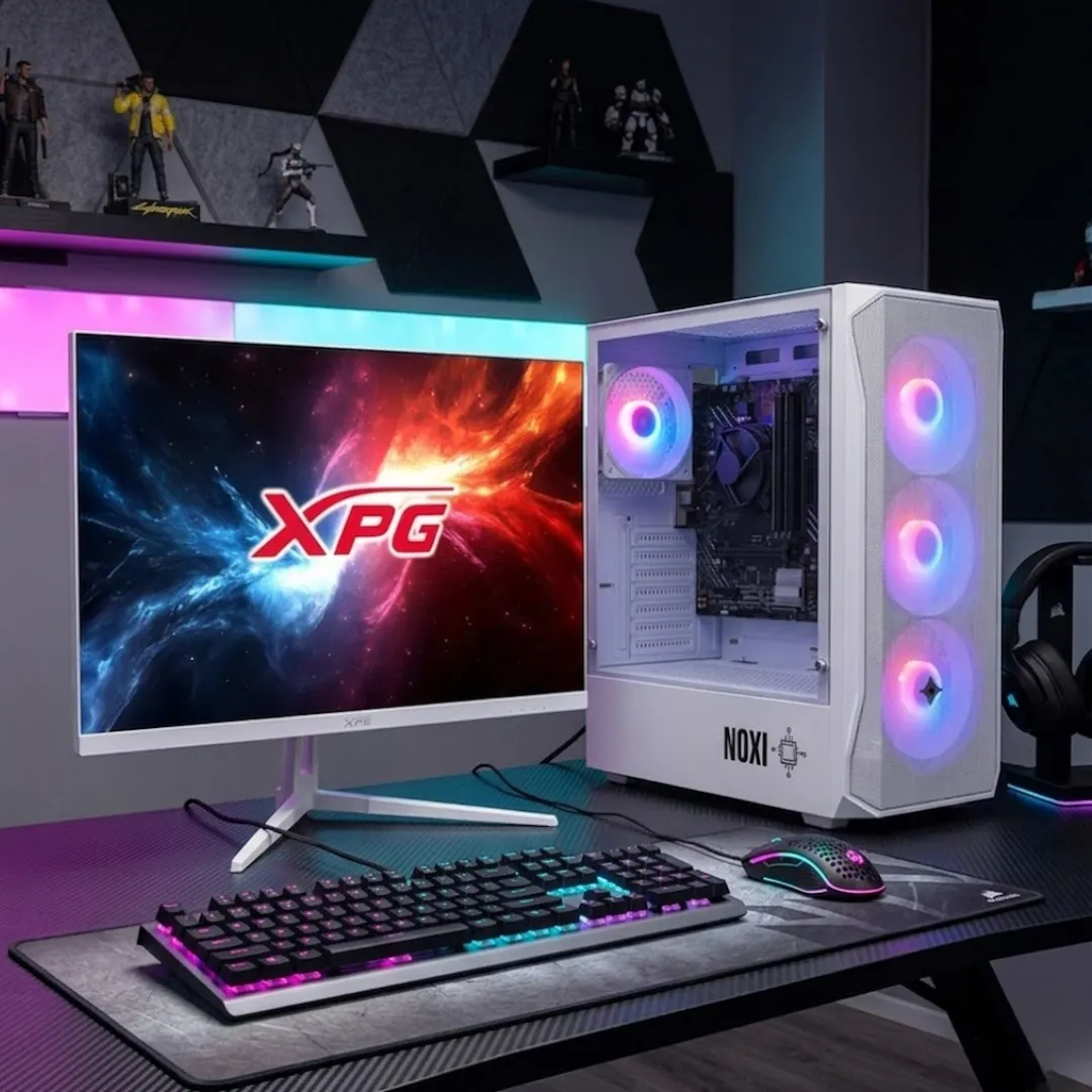Noxi Gaming Pc Amd Ryzen 7 5700g | 16 Gb | 480 Gb | Monitor 27 Xpg 165hz