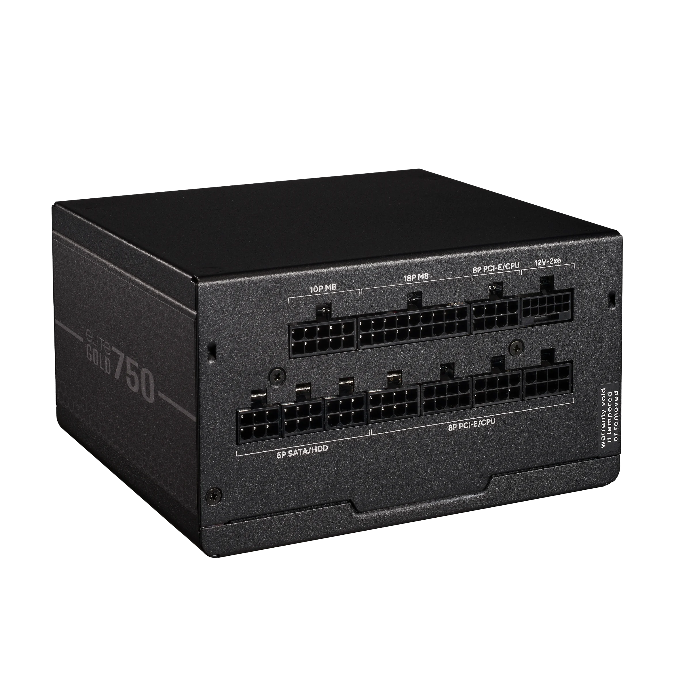 Fuente Cooler Master ELITE GOLD atx 3.1 750w Full Modular 80 Plus Gold Black